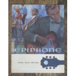 Original 1965 Epiphone Guitar product catalogue * The Alan Rogan Collection