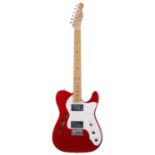 2019 Fender Vintera 70s Telecaster Thinline electric guitar, made in Mexico; Body: candy apple red