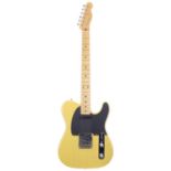Fender Telecaster TL-52 electric guitar, made in Japan (1985-1986); Body: butterscotch finish; Neck: