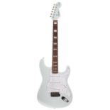 2020 Fender Kenny Wayne Shepherd Stratocaster electric guitar, made in USA; Body: trans sonic blue