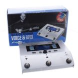 TC Helicon VoiceLive Play Electric guitar vocal pedal, boxed