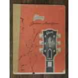 Rare original 1962 (1963 date) Gibson guitar and amplifier full line product catalogue (poor cover