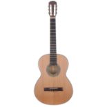 Briken Aliu classical guitar, made in Turkey; Back and sides: natural finished bowl type back;