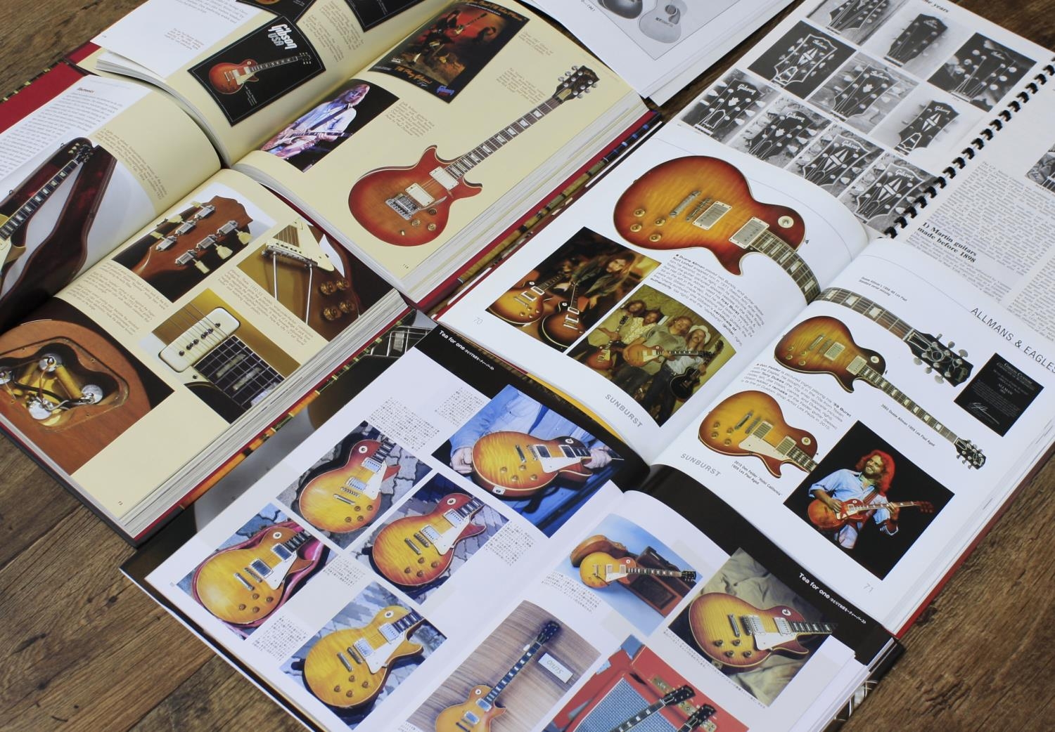 Four Les Paul reference books to include Maurice Production 'Burst Gang, For all the Les Paul - Image 2 of 2