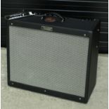 Fender Hot Rod DeVille 212 III guitar amplifier, with foot switch