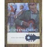 Original 1965 Epiphone Guitar product catalogue * The Alan Rogan Collection