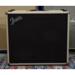 Fender Custom Shop Vibro-King 2 x 12 guitar amplifier speaker cabinet, with dust cover