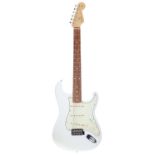 20118 Fender Classic Player 60s Stratocaster electric guitar, made in Mexico; Body: Sonic blue;