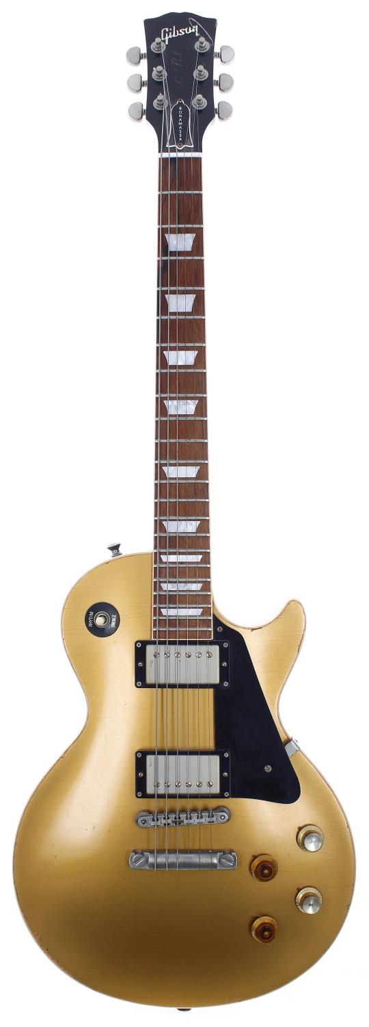 2008 Gibson Custom Shop Inspired by Joe Bonamassa Aged Les Paul Gold Top electric guitar, made in - Image 2 of 9