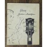 Original 1960 Gibson guitar and amplifier full line product catalogue, presented in fair condition
