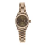 Rolex Oyster Perpetual Datejust diamond set lady's wristwatch, reference no. 69238, serial no.