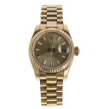 Rolex Oyster Perpetual Datejust 18ct lady's wristwatch, reference no. 179178, serial no. F520xxx,