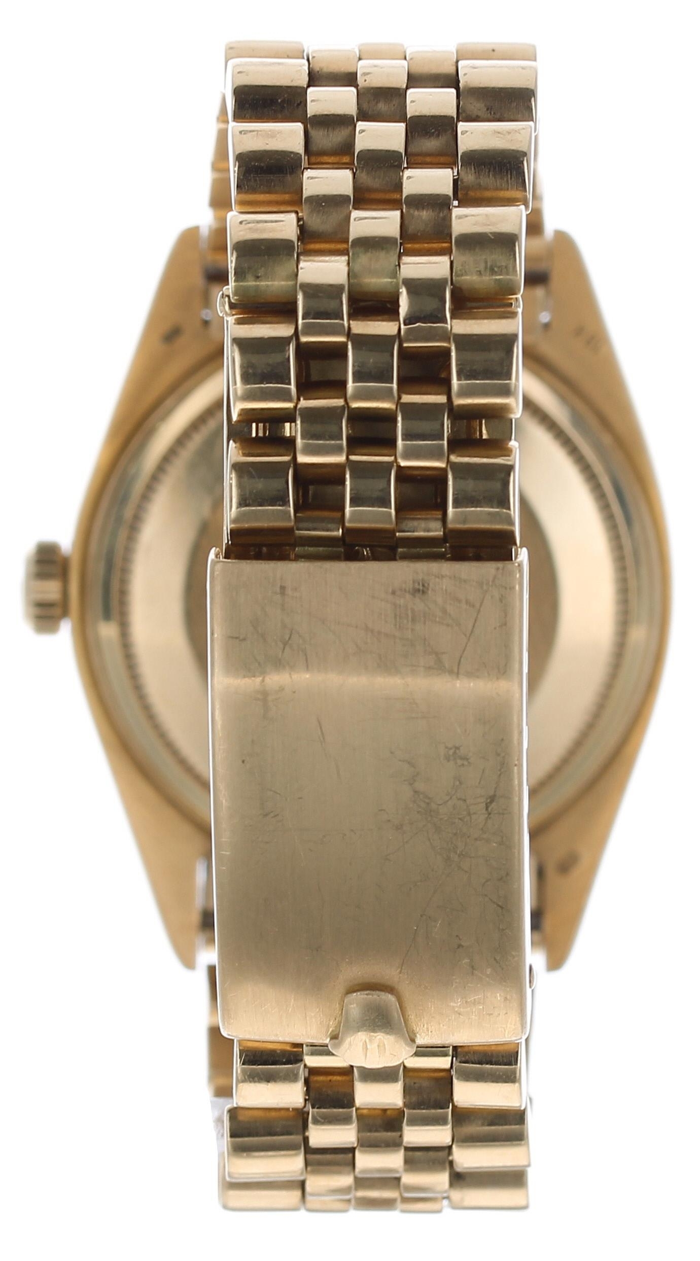Rolex Oyster Perpetual Datejust 18ct gentleman's wristwatch, reference no. 16018, serial no. - Image 4 of 5