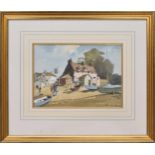 Edward Wesson RI., RBA., RSMA (1910-1983) - "Dell Quay, Sussex" signed also inscribed on various