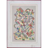 Edoardo Paolozzi (Scottish 1924-2005) - 'Ponti', screen print in colour, signed and inscribed with