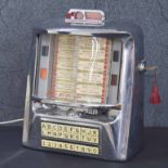 Seeburg 200 Wall-o-Matic jukebox wall box ** This is set to accept quarter US Dollar coins