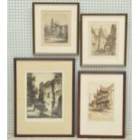 Philip Pimlott (20th century) - "Ford's Hospital Coventry", signed artist proof also inscribed