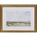 Edward Wesson RI., RSMA., RBA., RI., (1910-1983) - "Towards Morston from Blakeney", signed and dated