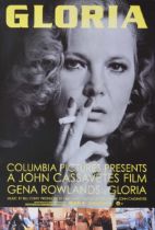 Gloria - USA movie poster, 1980, starring Gena Rowlands, written and directed by John Cassavetes,