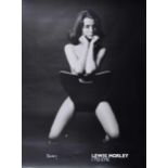 Lewis Morley 'I to EYE' featuring Christine Keeler - advertisement poster for  exhibition  at The