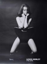 Lewis Morley 'I to EYE' featuring Christine Keeler - advertisement poster for  exhibition  at The