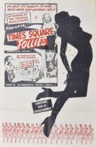 Times Square Follies - USA release movie poster, 1950s; 68cm x 104cm, GC - ** slight darkening at