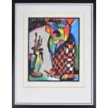 Otmar Alt (German, born 1940), 'The Painter', limited edition print, signed and numbered 44/150 in