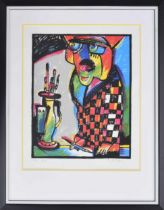 Otmar Alt (German, born 1940), 'The Painter', limited edition print, signed and numbered 44/150 in