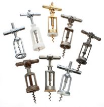 Group of 8 'monopol' type corkscrews (8)