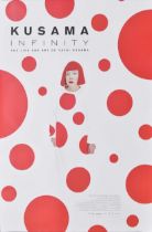 Kusama Infinity, The Life and Art of Yayoi Kusama - US advertisement poster for the 2018 documentary