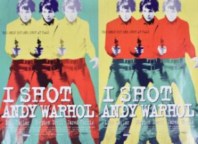 I Shot Andy Warhol - English movie poster, 1996, Lili Taylor, Jared Harris, directed by Mary Harron,