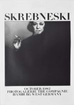 Skrebneski featuring 'Bette Davis' - German advertisement poster for the exhibition Photogalerie the