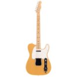 2015 Fender Classic Player 50s Baja Telecaster electric guitar, made in Mexico; Body: butterscotch