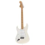 1997 Fender Jimi Hendrix Tribute Stratocaster electric guitar, made in USA; Body: Olympic white