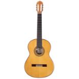 Manuel Rodriguez FG classical guitar, made in Spain; Back and sides: Indian rosewood; Top: natural