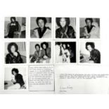Jimi Hendrix - collection of nine candid photographs of The Jimi Hendrix Experience, held within a