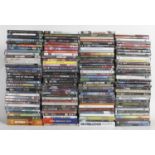 Large collection of approximately one hundred and fifty blues, rock and country DVDs, relating to