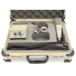 ADK A-51TC tube condenser microphone, within a fitted hard case, with DJ-8 power supply,