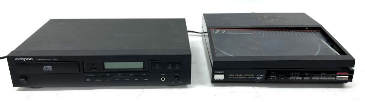 Eclipse CD420 compact disc player; together with a Fisher MT-M23 full automatic linear tracking