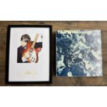 The Who - message to the vendor from Pete Townshend, mounted and framed to show Pete's signature
