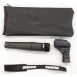 Shure SM57 dynamic microphone, with original pouch *Please note: Gardiner Houlgate do not