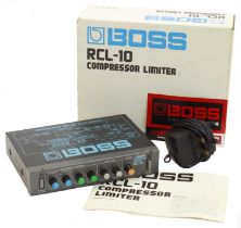 Boss RCL-10 Compressor Limiter, boxed with original manual and PSU *Please note: Gardiner Houlgate