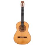 1968 Francisco Barba Flamenco guitar, made in Sevilla, Spain, labelled and stamped to the inner