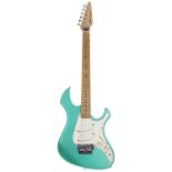 1985 Fender Performer 'prototype' electric guitar, made in Japan; Body: emerald green metallic,