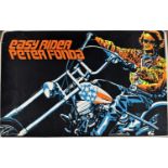 Easy Rider - good vintage psychedelic poster of Peter Fonda in Easy Rider, 22" x 34"