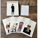 Elton John - the original four volume catalogue box set for the Sotheby's Elton John auction,