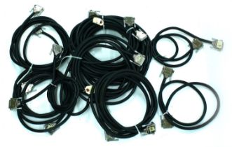 Ten Mogami gold DB25 to DB25 audio cables *Please note: Gardiner Houlgate do not guarantee the