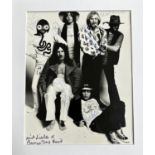 Bonzo Dog Doo Dah Band - autographed black and white photograph