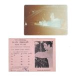 Elvis Presley - official Elvis Presley Fan Club membership card; together with a candid photograph
