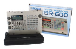 Boss BR-600 digital recorder portable studio, boxed *Please note: Gardiner Houlgate do not guarantee